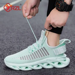 YRZL scarpe da uomo comode Sneakers Womoen scarpe da corsa traspiranti per coppie Mesh Tenis scarpe sportive taglia 36-46 Waling Sneakers uomo