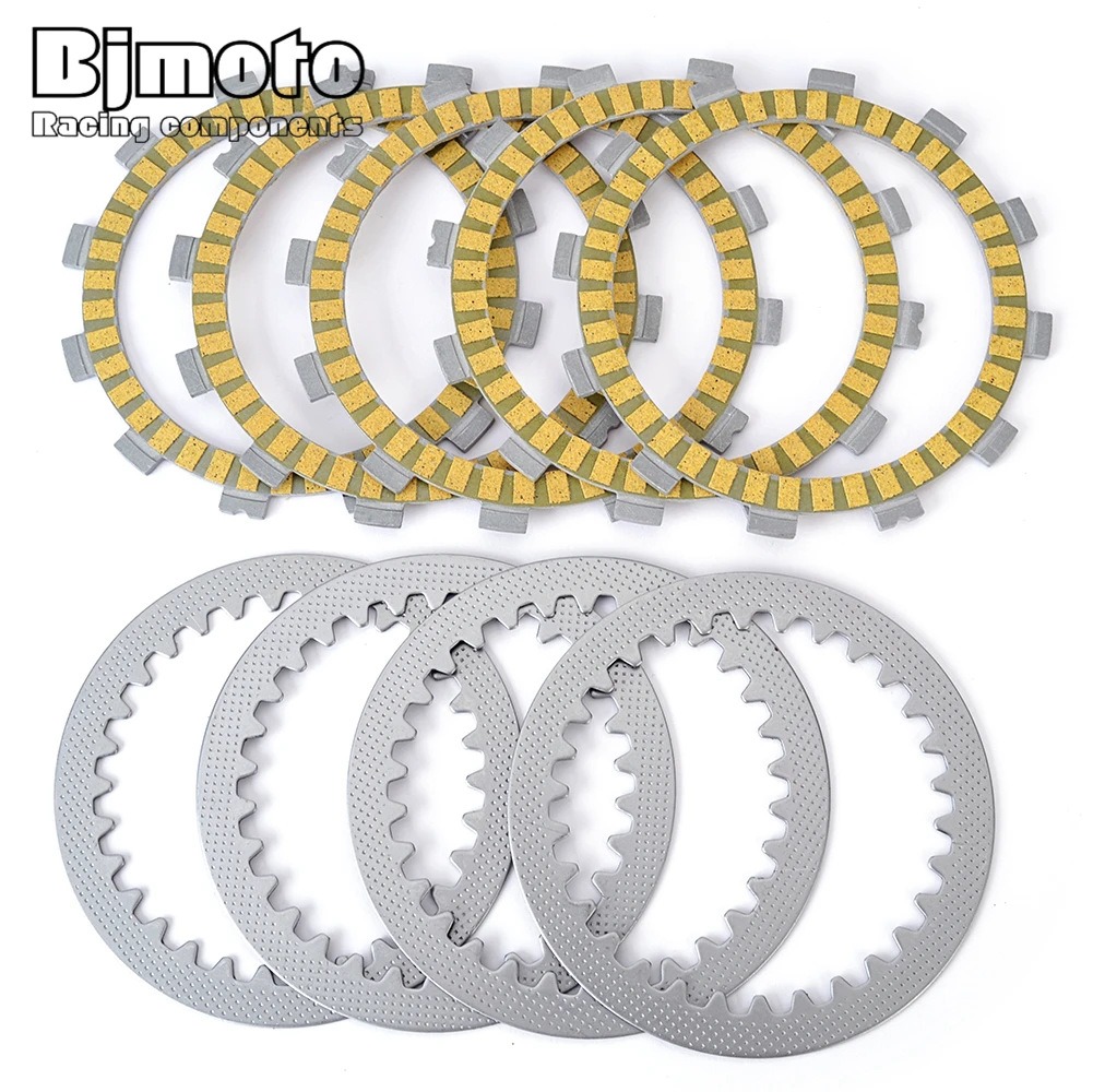 Clutch Friction Disc Plates For Suzuki GN125 Z/M/R/V/W/X/Y/K1 ER/EV/EW/EX/EY/EK1 HS RG80 RV125 Van-Van TS100 C ERN ERZ/ERH FX125