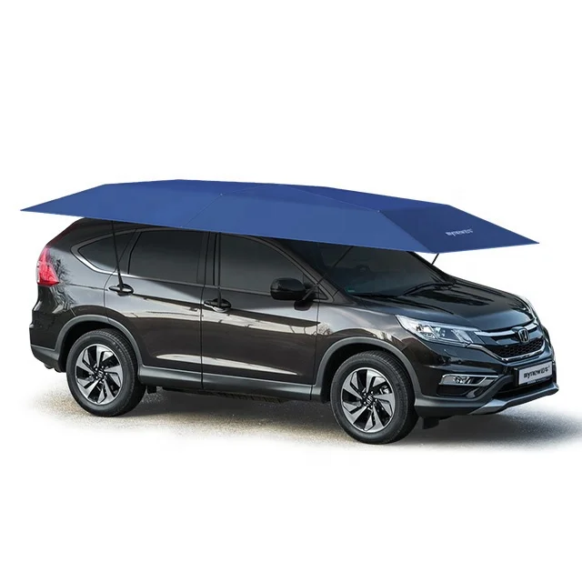 

Mynew original design car sunroof shade umbrella car parking UV protection manual car umbrella 4.2Meter