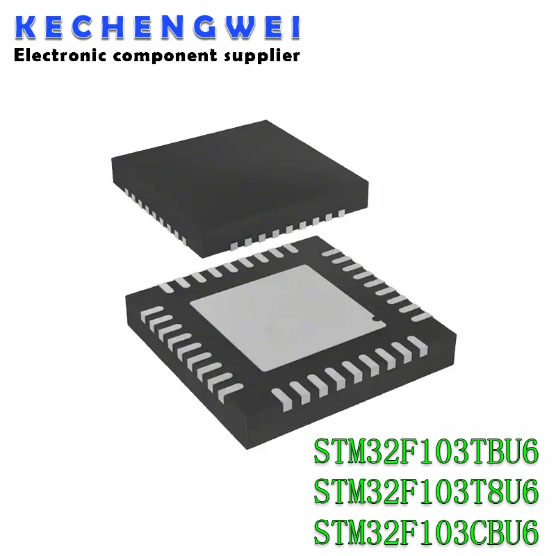 

5pcs/lots STM32F103CBU6TR STM32F103CBU6 STM32F103 STM32F103T8U6 STM32F103TBU6 QFN-48