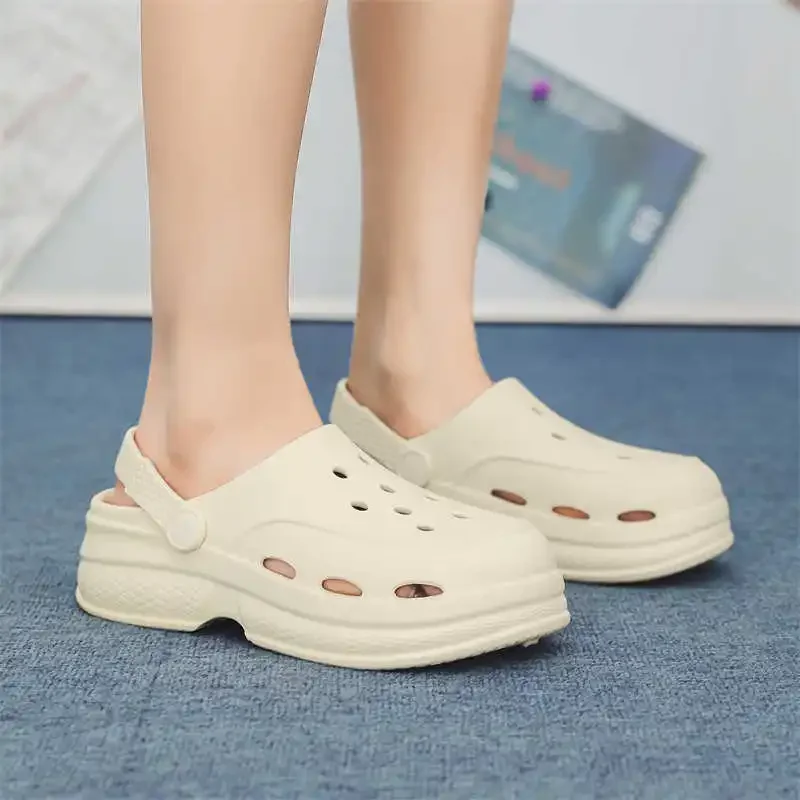 Ete 봄-가을 플립 플롭 미끄럼 방지 브라운 샌들 여성 신발 캐주얼 스타일 여성 운동화 스포츠 Saoatenis Top Grade