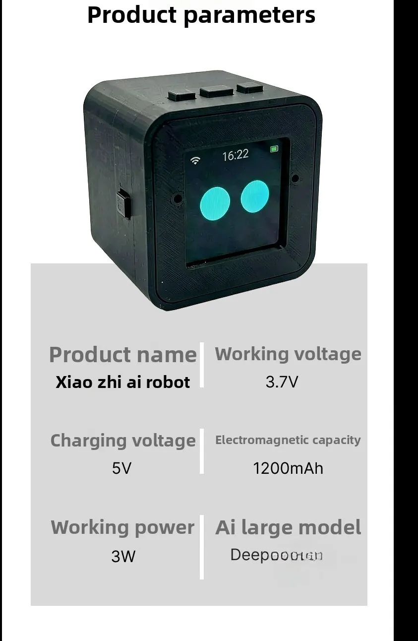 AI Accompanying Robot Intelligent Voice Recommendation AI Voice Conversation Robot Xiaozhi Cross-border