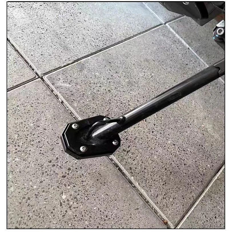 Motorcycle Side Stand Enlarged Plate Kickstand For Kawasaki Z400 Z500 NINja 125 250 400 500 7 Hybrid ZX25R ZX4R ZX4RR 2019-2026 view 4