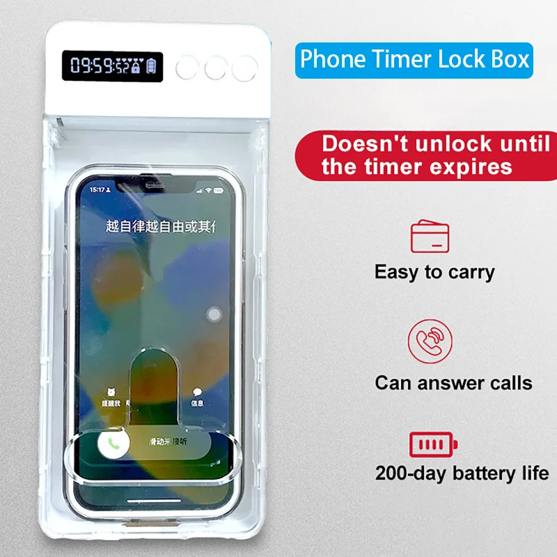 : Scatola di blocco orario per telefono cellulare