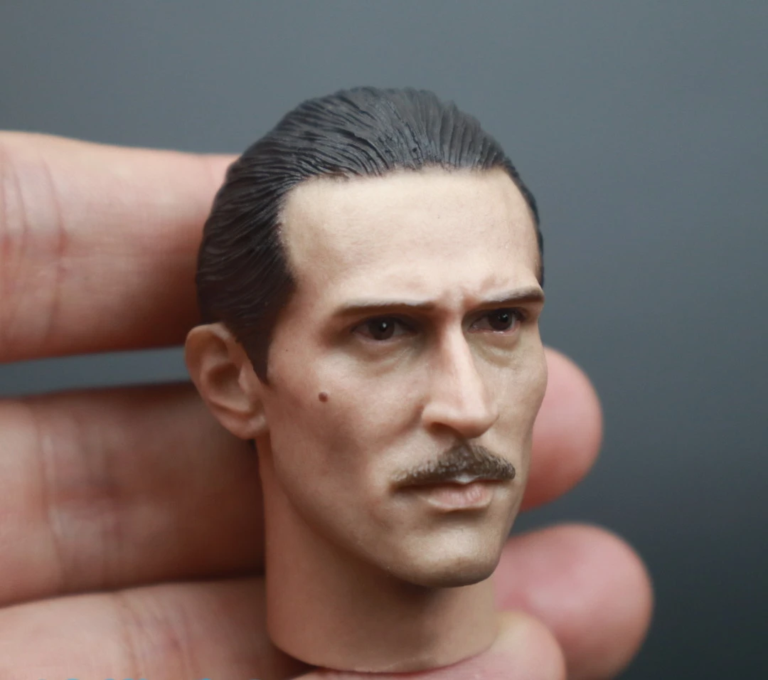 1/6 Scale US Director Head Sculpt Middle-ager Male Solider Head Played Model for 12in Action Figure Toys