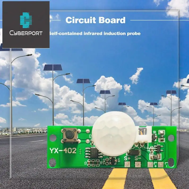 Solar Night Light Circuit Board Control Sensor DIY Kits As Shown Lithium Battery Charger Induction Distance