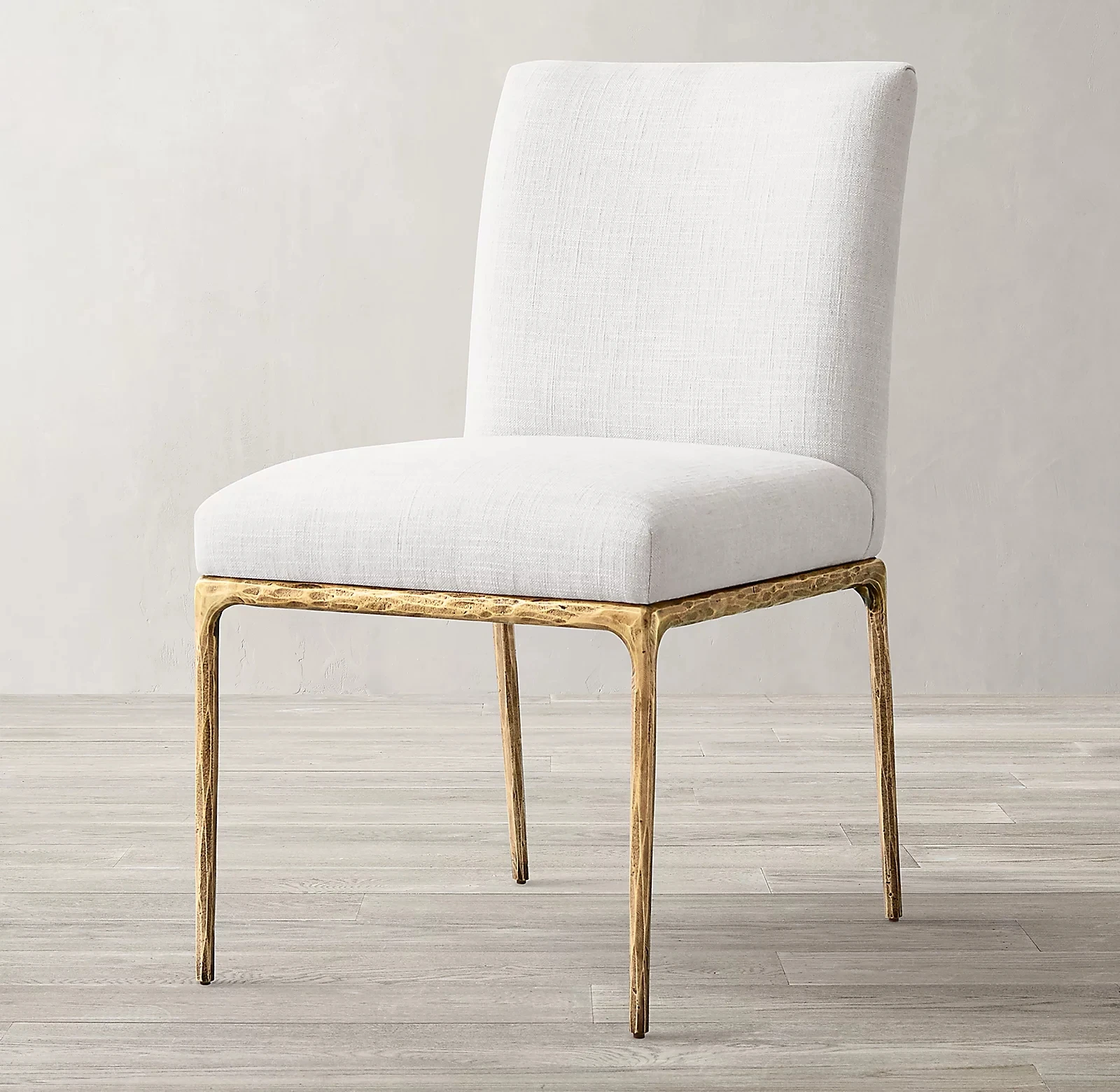 American Style Country Soft Bag Makes Old Metal Leg Dining Chair Single Chair Simple Villa Can Customize Furniture Hotel