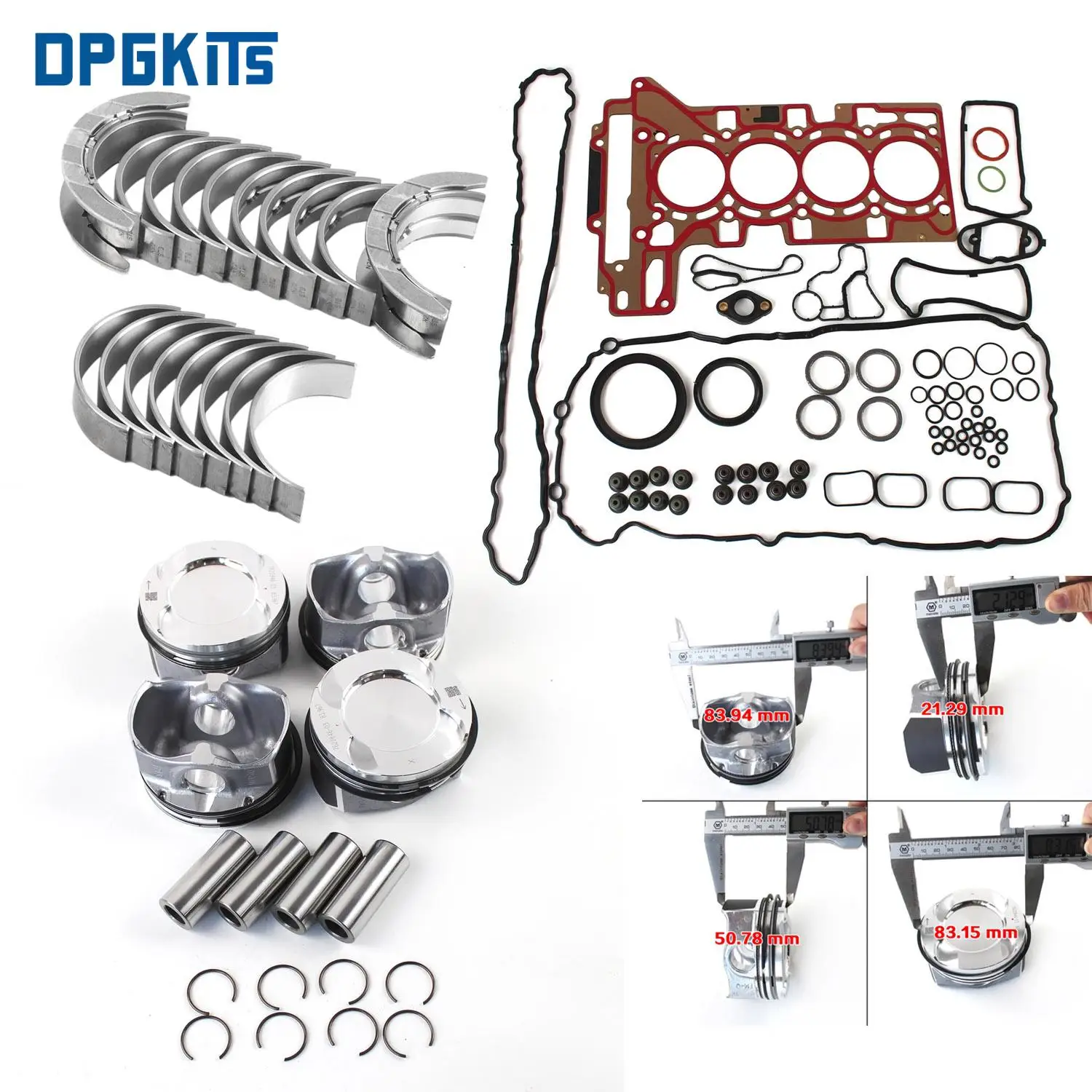 N20B20 2.0 1Set Engine Rebuild Kit For BMW 328i 428i 528i X3 F30 F10