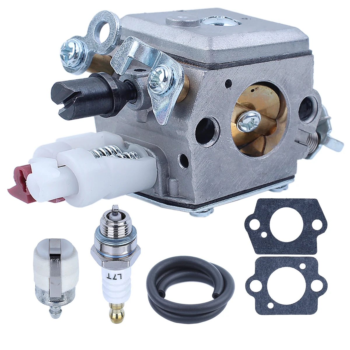 Carburetor Kit for Husqvarna 340 345 350 353 Chainsaw for Jonsered CS2141 CS2145 CS2147 CS2150 CS2152 Replaces ZAMA C3-EL18