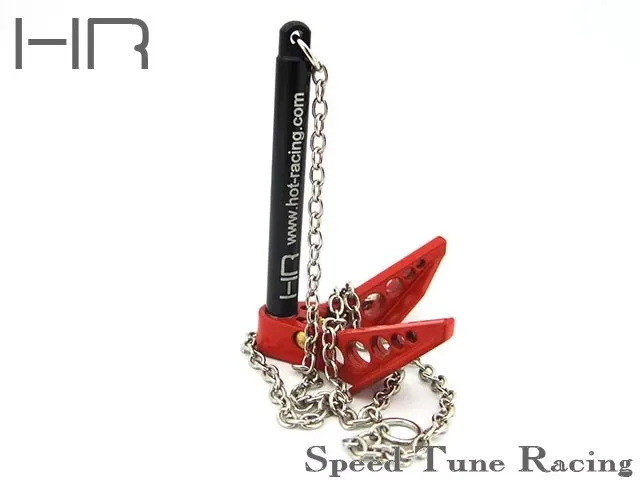 مرساة ونش قابلة للطي من سبائك الألومنيوم معالجة CNC للسباق الساخن L = 82.4 مم #3