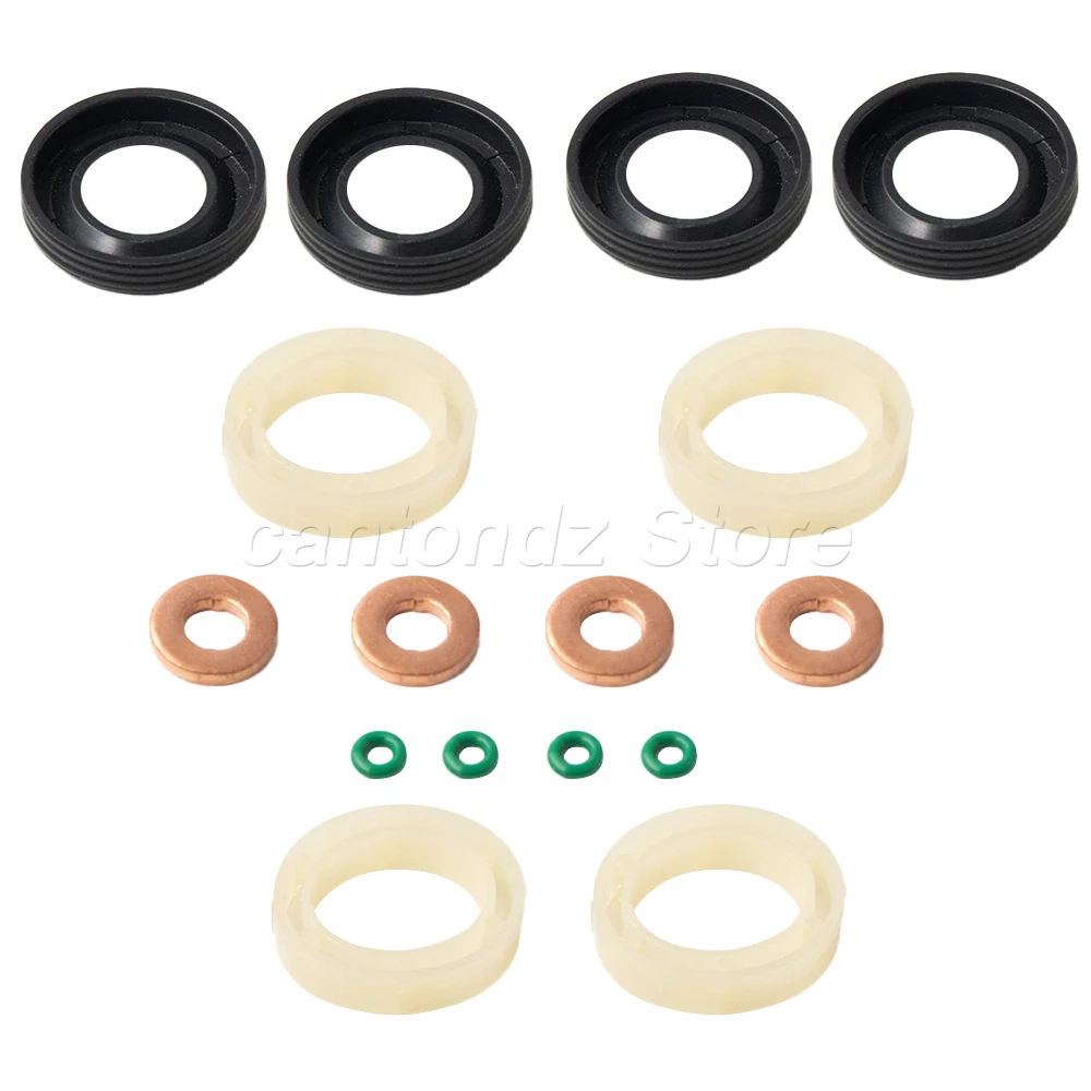 1.6 HDi Diesel iniettore guarnizione rondella Protector O-Ring Kit per Peugeot 207 307 407 Partner Citroen C2 C3 Xsara 1982A0 198299