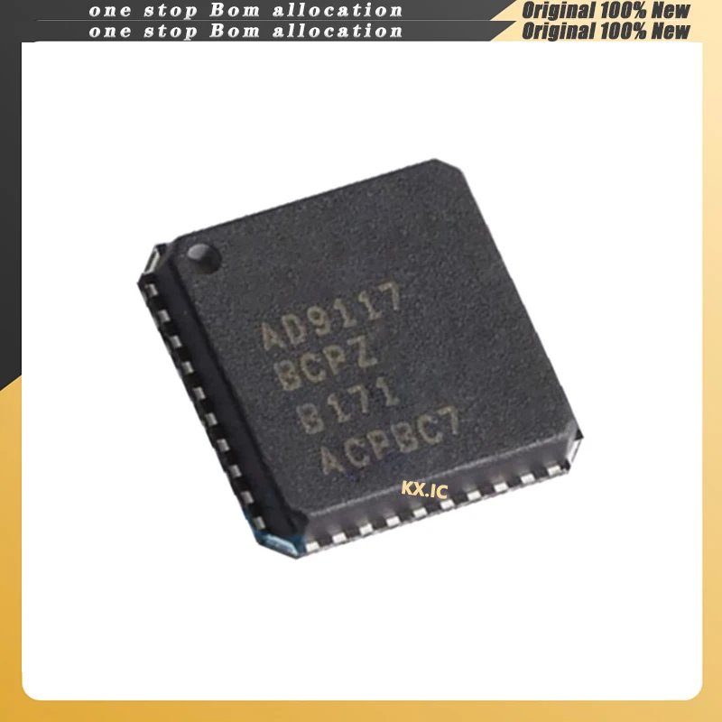 1-5PCS/LOT  AD9117BCPZ  AD9117B  9117CPZ   LFCSP-40  MStock NEW Original