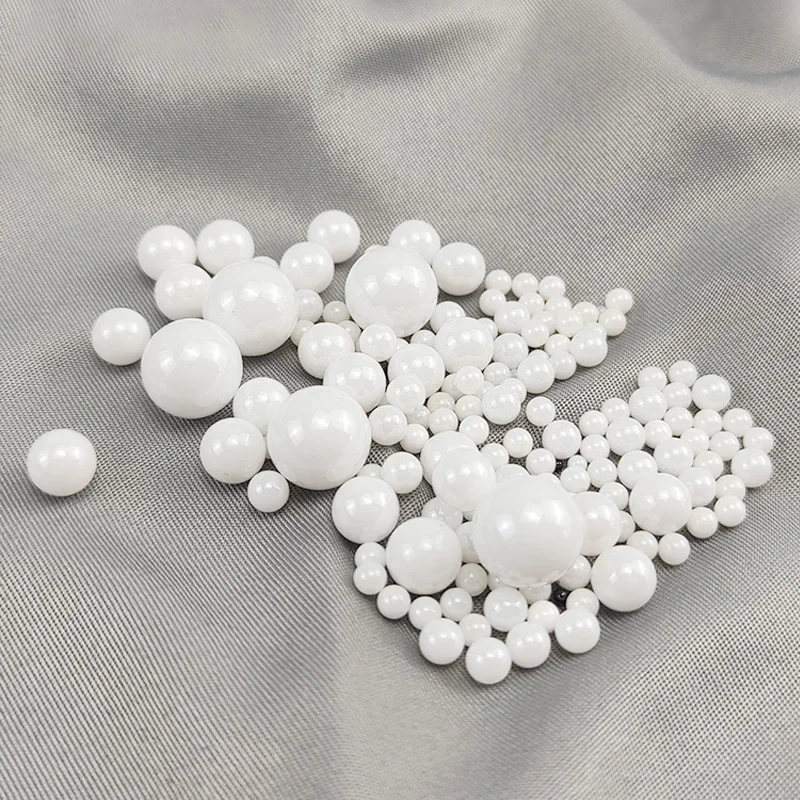 1-100 pz 0.8 ~ 16mm ZrO2 Sfera di ceramica di zirconio G10 Grado Sfera di cuscinetto di zirconio Sfera di perline lisce 1.2/1.5/2/2.788/3.5/5.953 ~ 23mm