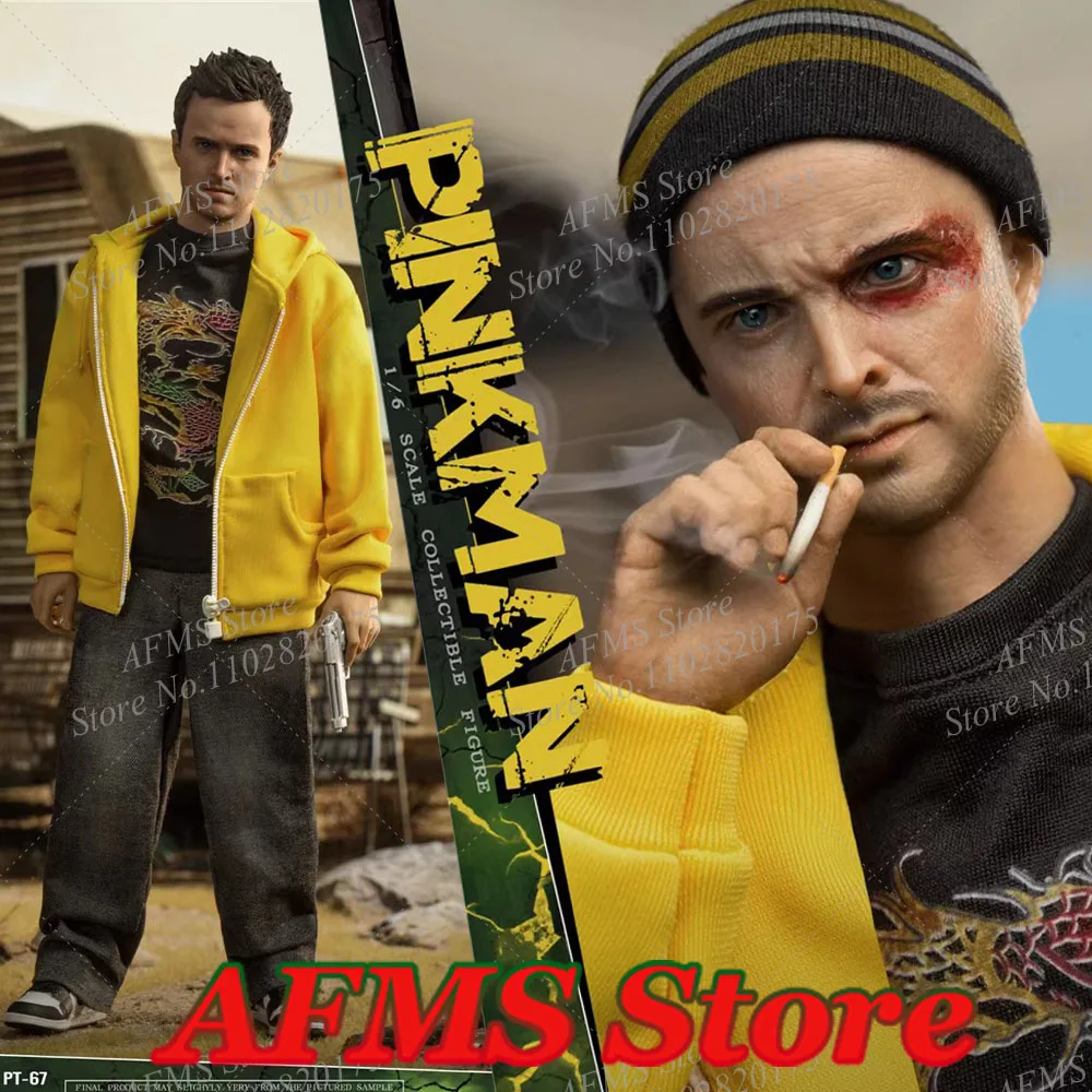 PRÄSENTIES SPIELZEUG PT-sp67 1/6 Männer Soldat Pinkman Aaron Paul Breaking Bad Puppen Komplettset 12" Actionfigur Modell Klassische Sammlung