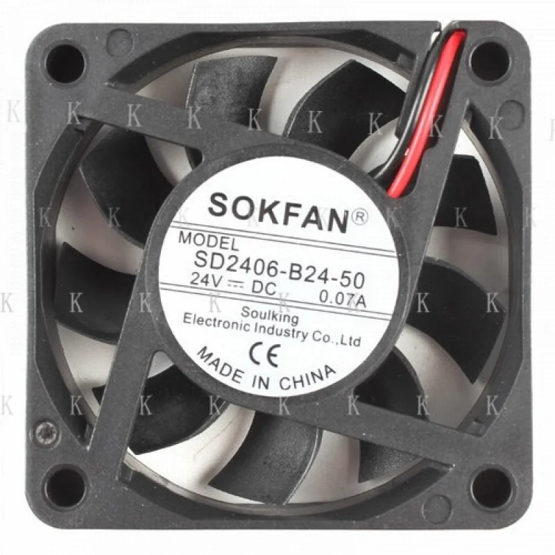

C ДЛЯ SOKFAN SD2406-B24-50 6015 24 В 0,07 А преобразователь Вентилятор охлаждения Вентилятор