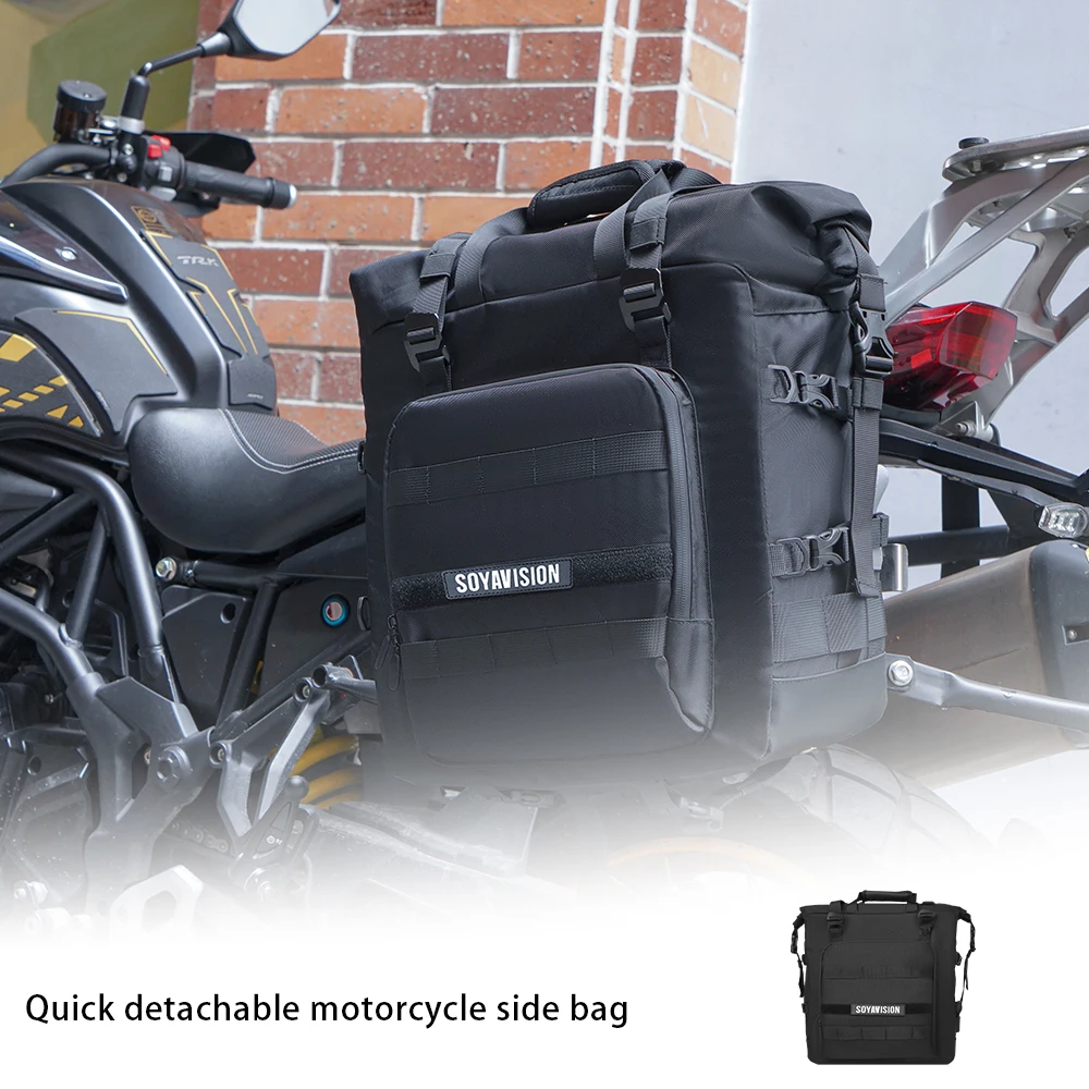 

Motorcycle Saddle Bag Universal Moto Side Bag Waterproof Inner Bag Travel Off-road Sport Bike Motorbike Rear Luggage Parts