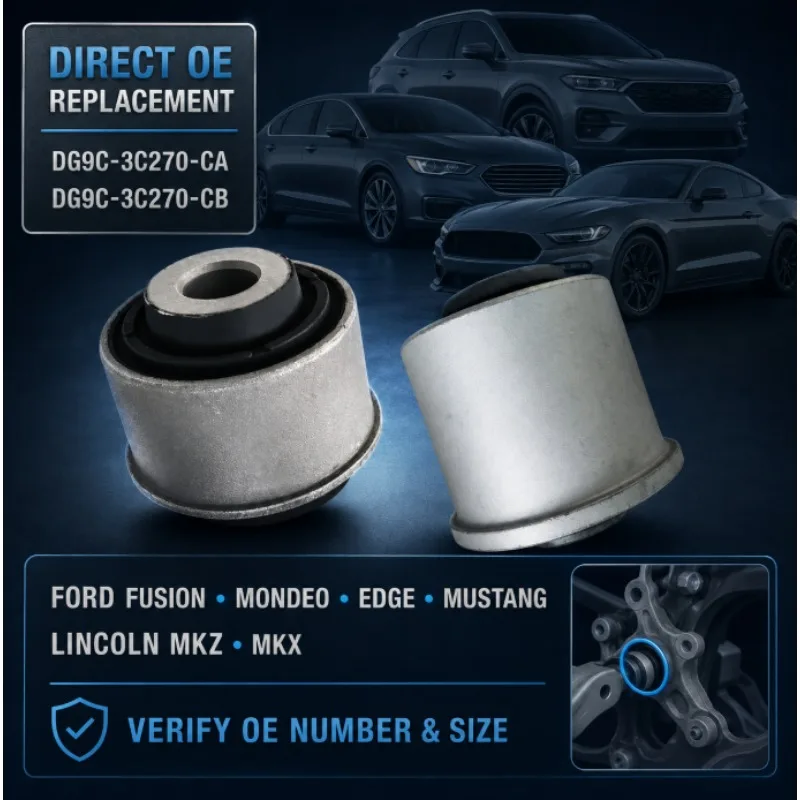 DG9C3C270CA DG9C3C270CB Hinterachse Schwenklagerbuchse für Ford Fusion Mondeo Edge Lincoln MKZ MKX Mustang – Detail 5