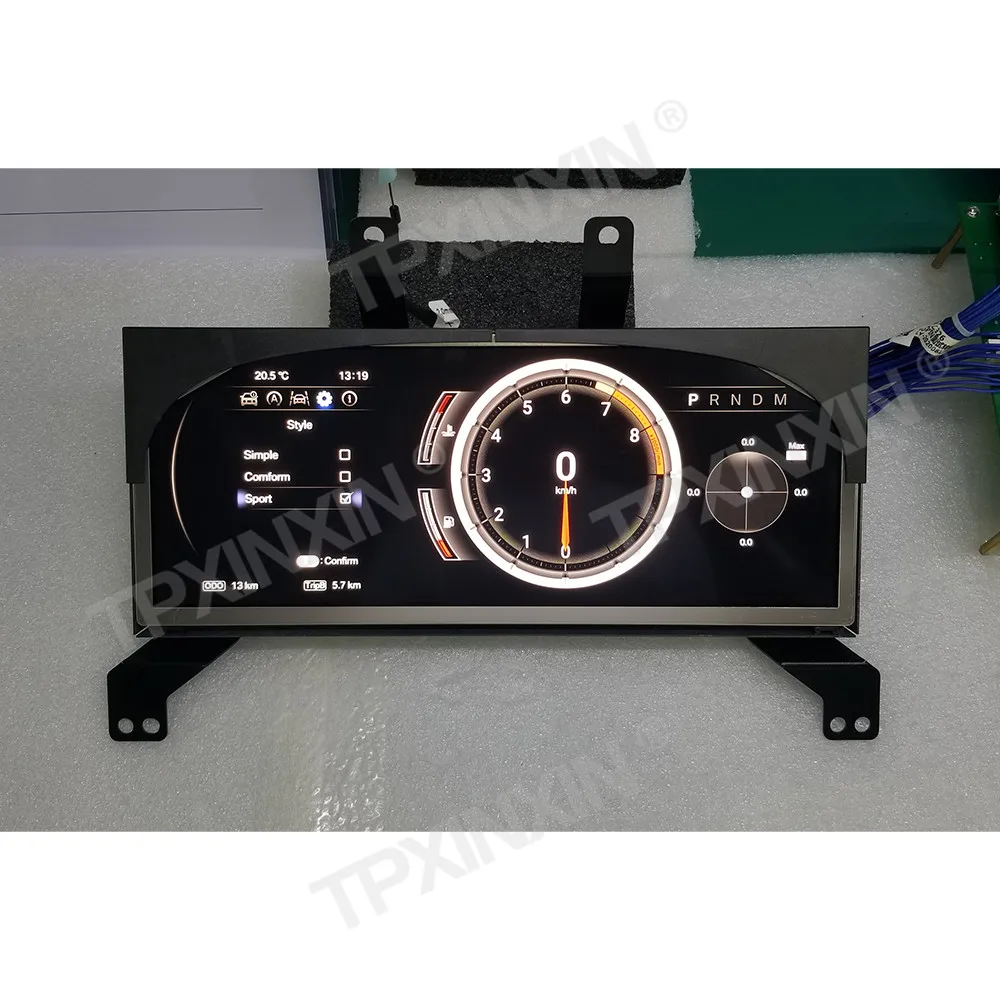 12.3 Inch Android Digital Performance Display Dashboard For For Lexus RX LCD Speed Table Car Virtual Information Navigation