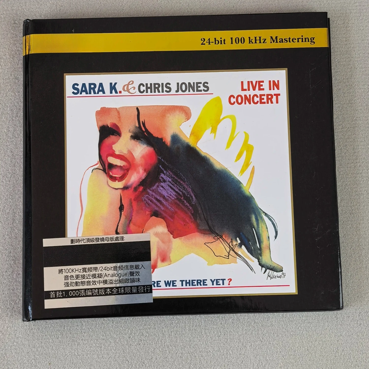 CD di Performance Vocale dal Vivo, Mastering a Larga Frequenza 24bit, Campo Sonoro Immersivo, Disco Audio da Collezione per Audiofili