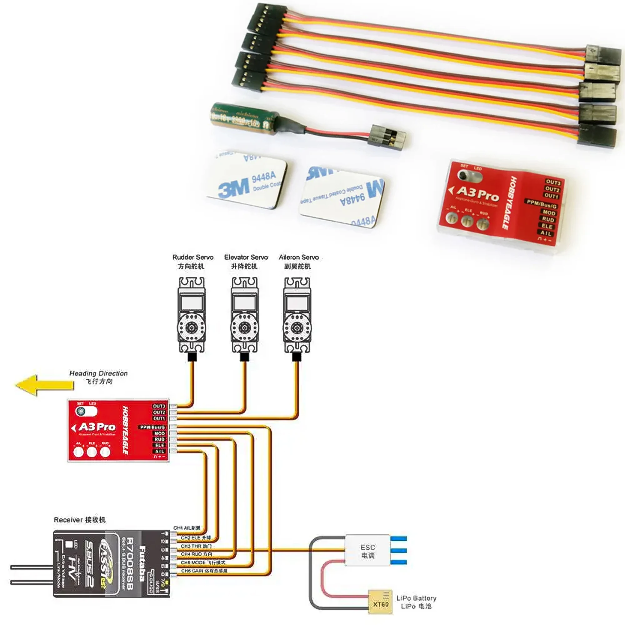 

6-осевой гироскоп и стабилизатор, разработанные специально