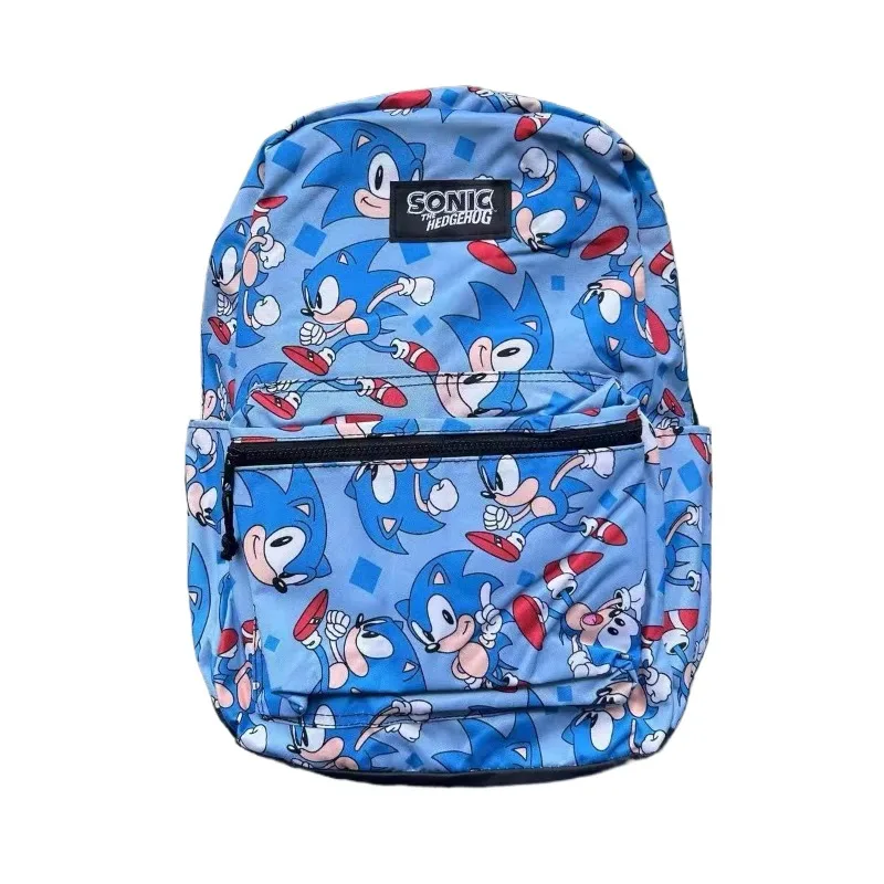 

Animation Sonics Secondary School Bags Children's Backpacks Anime Cartoon School Bag