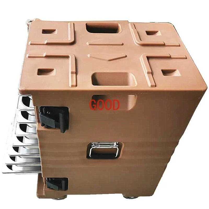 colors new style food warming insulated cabinet for hotel and restaurant