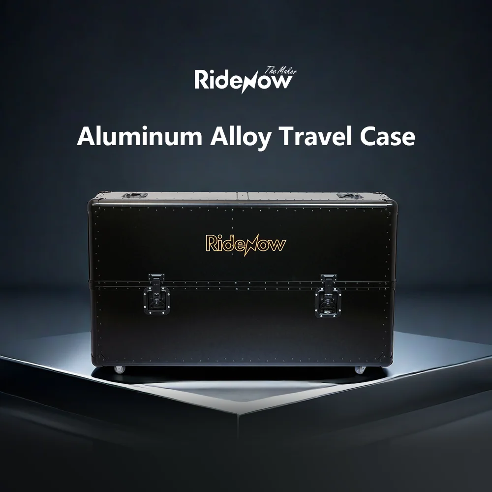 RideNow Aluminum Alloy Travel Case for Road bike MTB Bicycles Pro
