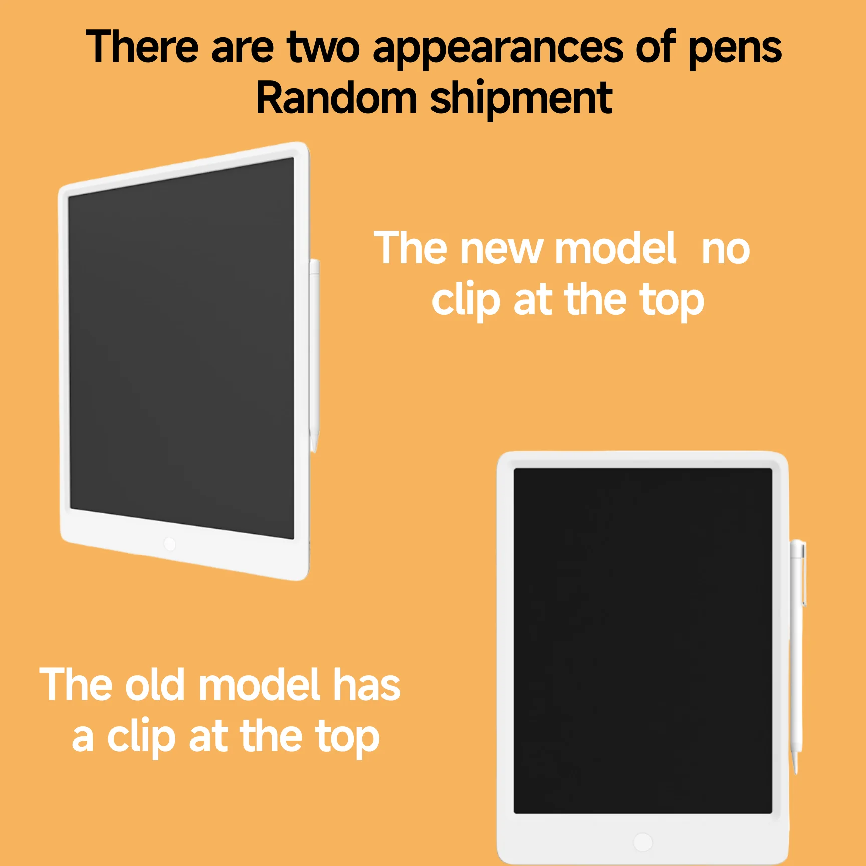 Novo xiaomi mijia lcd escrita tablet 20 "10" 13.5 "com caneta desenho digital almofada de escrita eletrônica mensagem placa gráfica