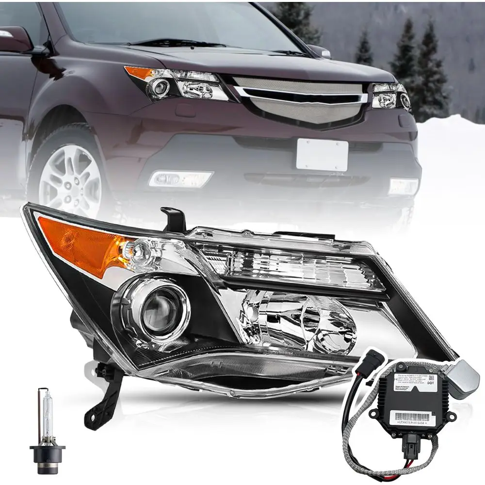 

Фара в сборе OEM для Acura MDX 2007-2013 (модель HID/ксенон без адаптивного управления), правая, с проектором (включая лампы D2S и балласт)