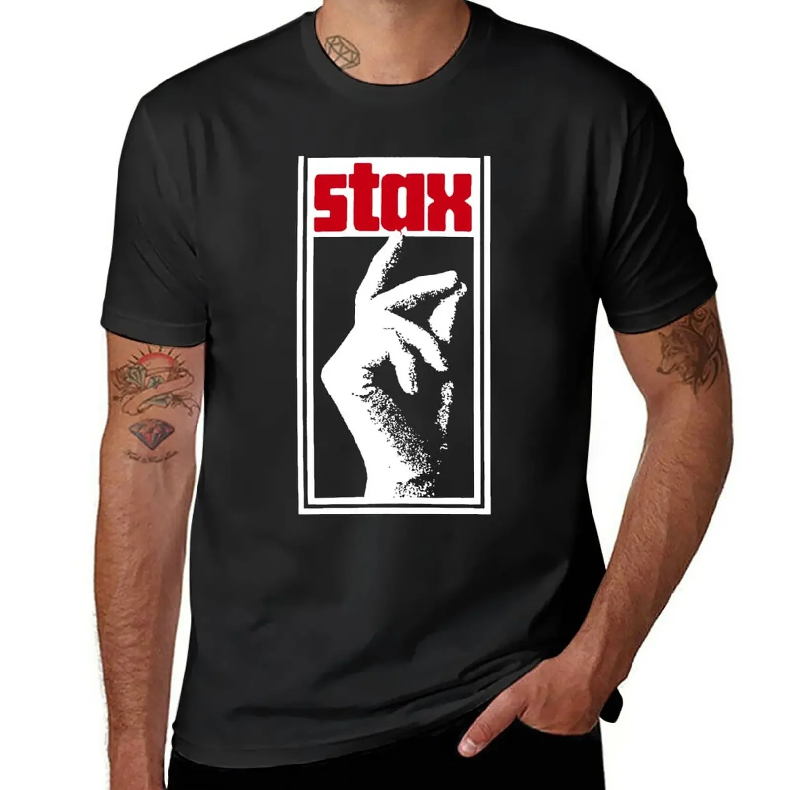 Stax Volt Records T-Shirt Short sleeve tee Aesthetic clothing customizeds Men's t shirts