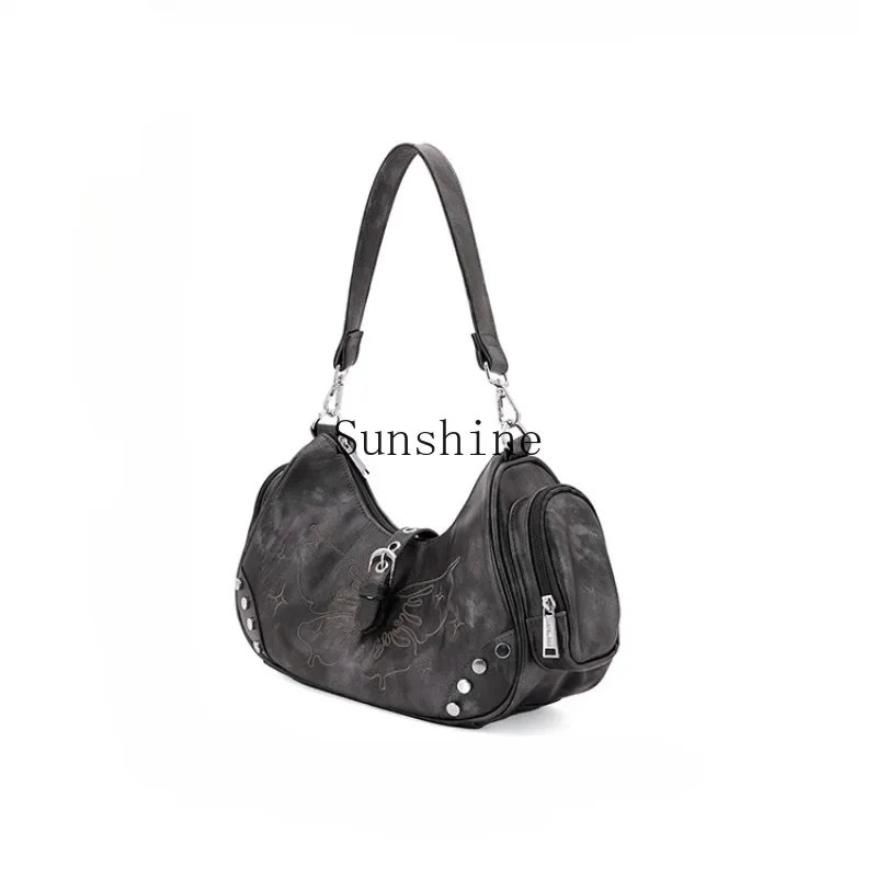 Underarm bag premium sense crossbody American niche design sense chain bag women