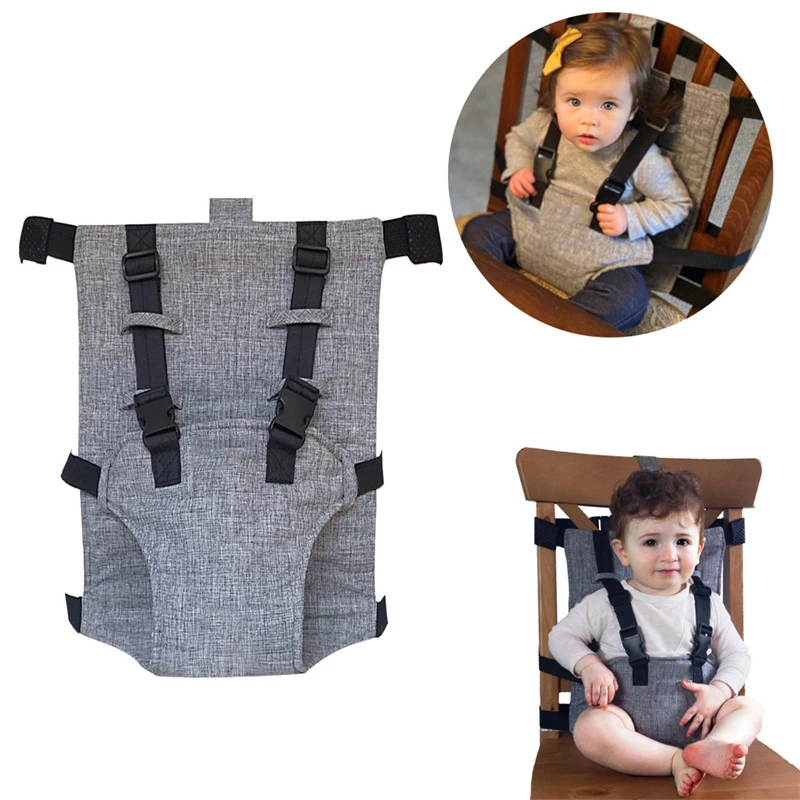 Baby Chair Seat Safety Belt Portable Adjustable Child Dining Chair Safety Belt Anti-drop Fixed Kid Feeding Seat Protection Belts