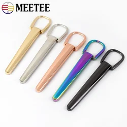 2/4/10Pcs Meetee Bag Handle Strap Metal Belt Buckles Decorative Buckle Handbag Hanger Connector DIY Hardware Leather Accessories