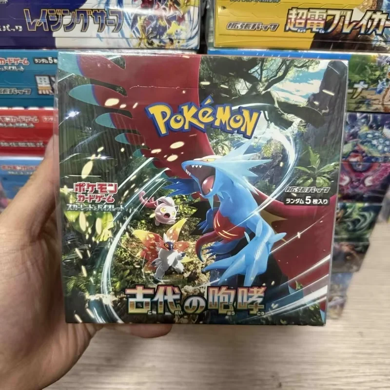 Venda Quente Cartão pokémon original ptcg edição japonesa sv1v sv1a sv2d sv2p sv2a 151 sv3 sv3a fardo fora da caixa inteira cartão de transação