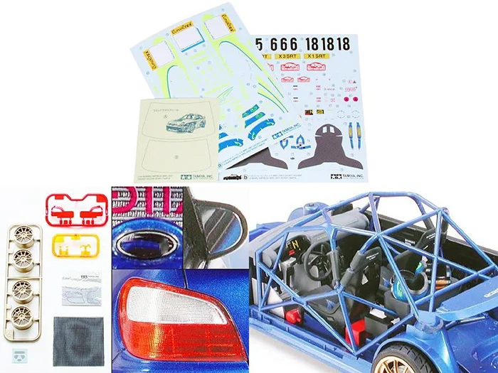 TAMIYA 1:24 Impreza WRC 2001 24240 Limited Edition Static Assembly Model Kit Toys Gift