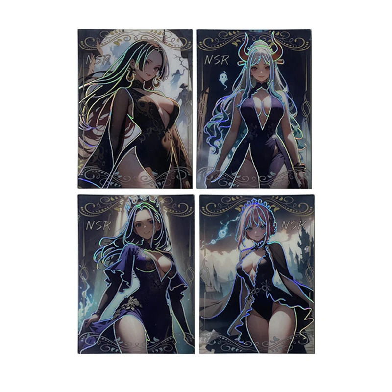 Anime giapponese ONE PIECE Vinsmoke Reiju Yamato Nefertari D. Vivi Carte da collezione Regali di compleanno di Natale Giocattoli per bambini