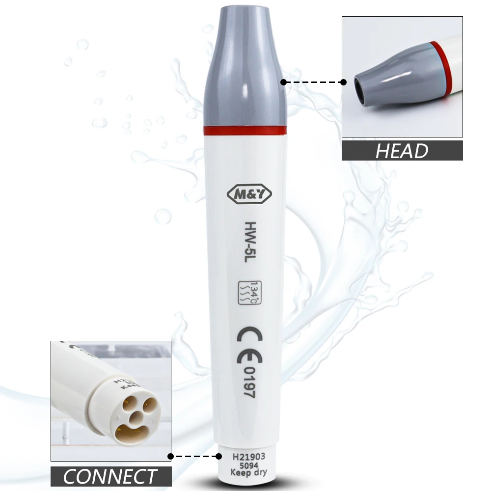 Dental Ultrasonic Scaler Detachable Piezo Scaler Handpiece Ultrasonic Piezon Scaling Fit HW-5L scaler handpiece dentistry tools