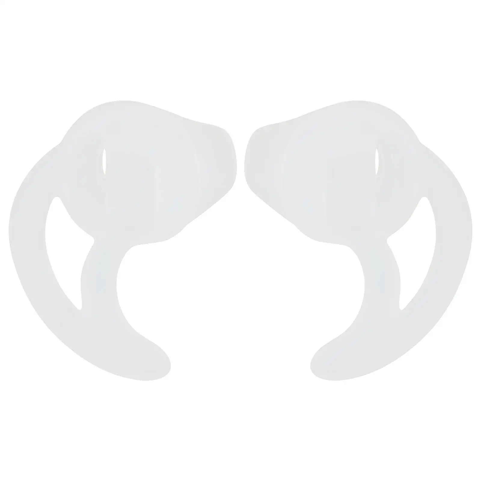 

Silicone Earplugs Earbud Tips Fin Replacement Mold Insert Radios Two Way Earphone Acoustic Tube Earpiece