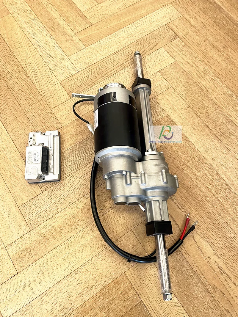 1500w Brushed Geared Mobility Scooter Transaxle Motor With Electromagnetic Brake Differential Motor And PG Controller PPSM124L-C