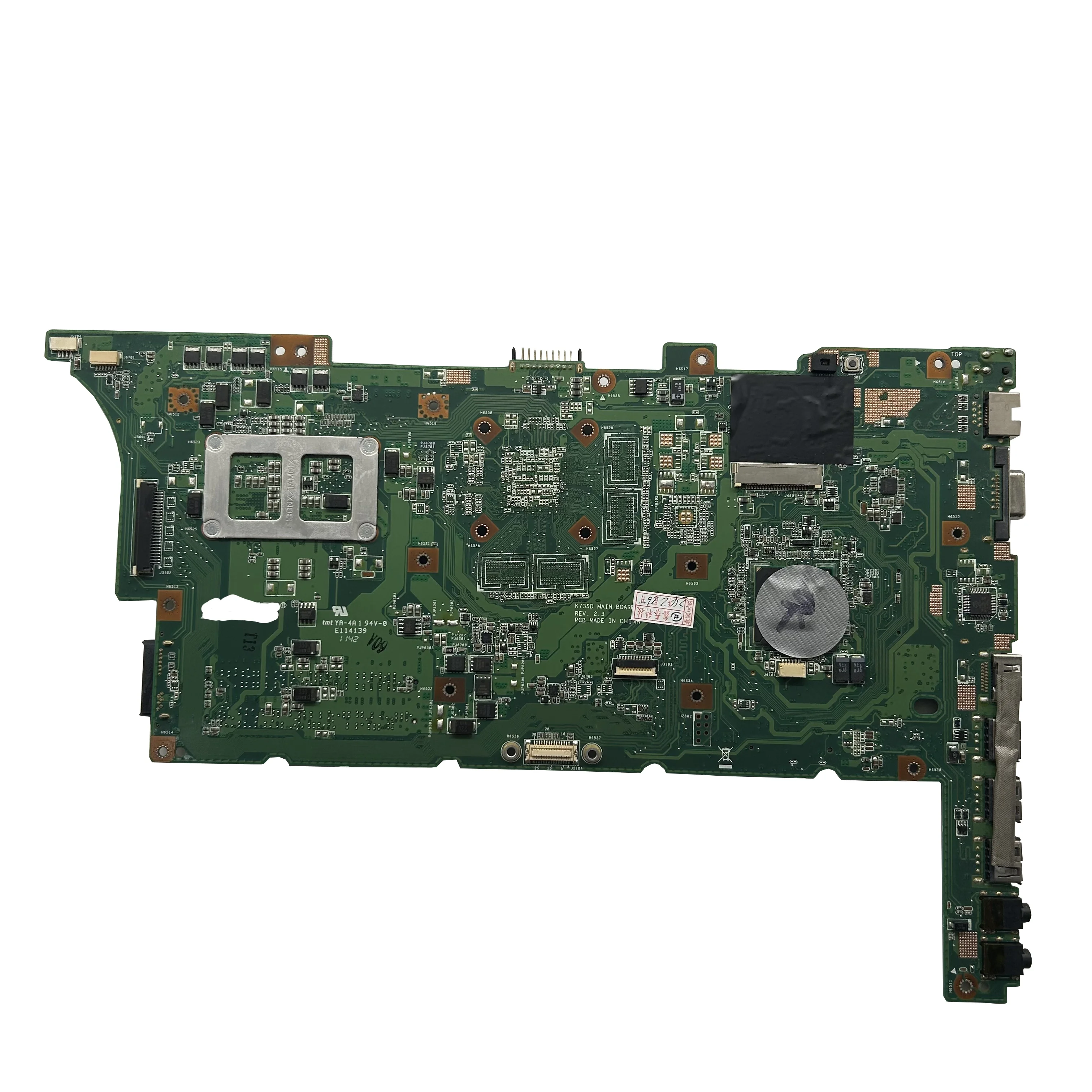 Подходит для: основная плата ноутбука ASUS/ASUS K73SD HM55 60-N3YMB1100-D02, аксессуары для основной платы ноутбука
