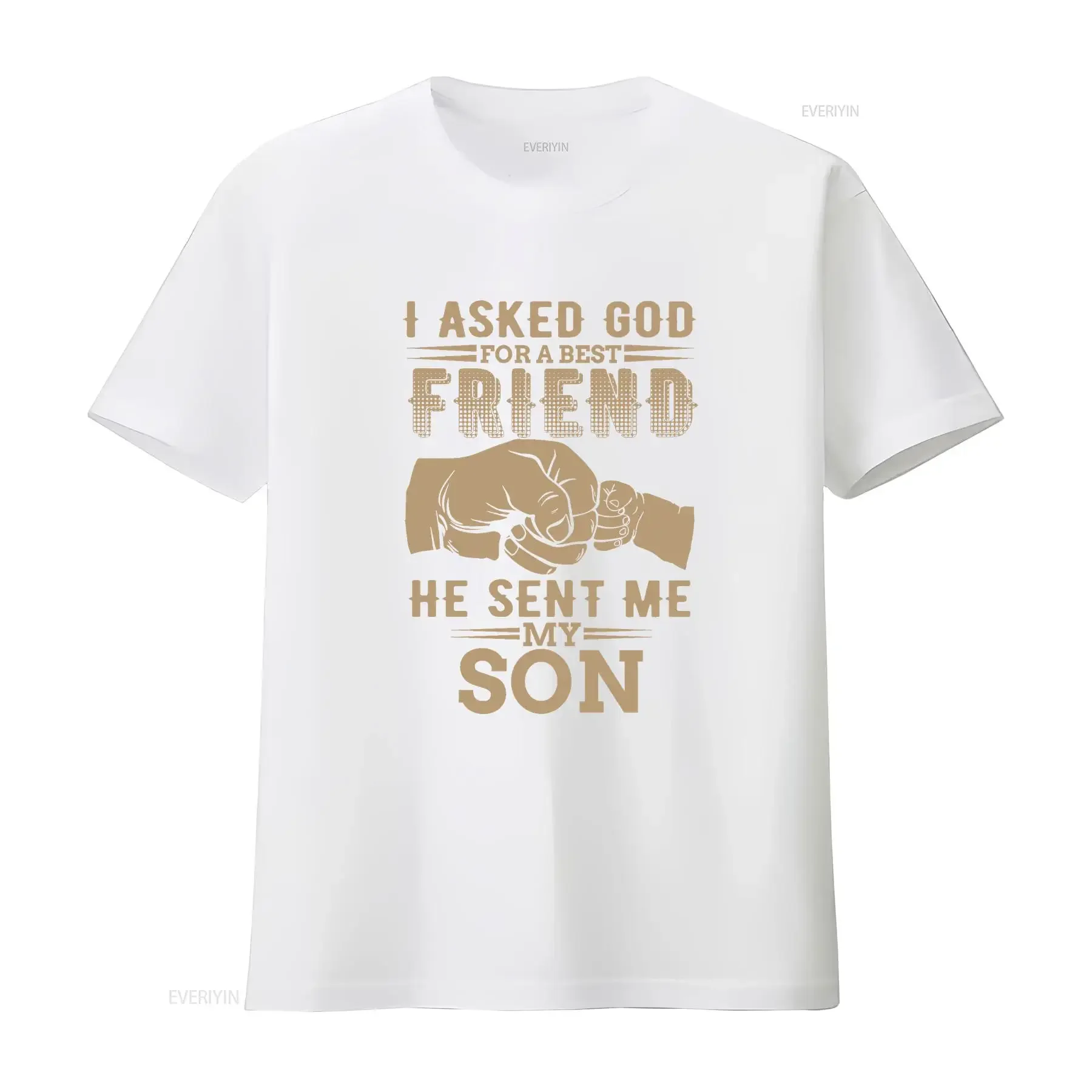 لقد طلبت الله من أفضل صديق أرسلني ابنتي الآباء يوم تي شيرت الأسرة خمر غسلها امتدت أنيق الشارع الشهير أوم