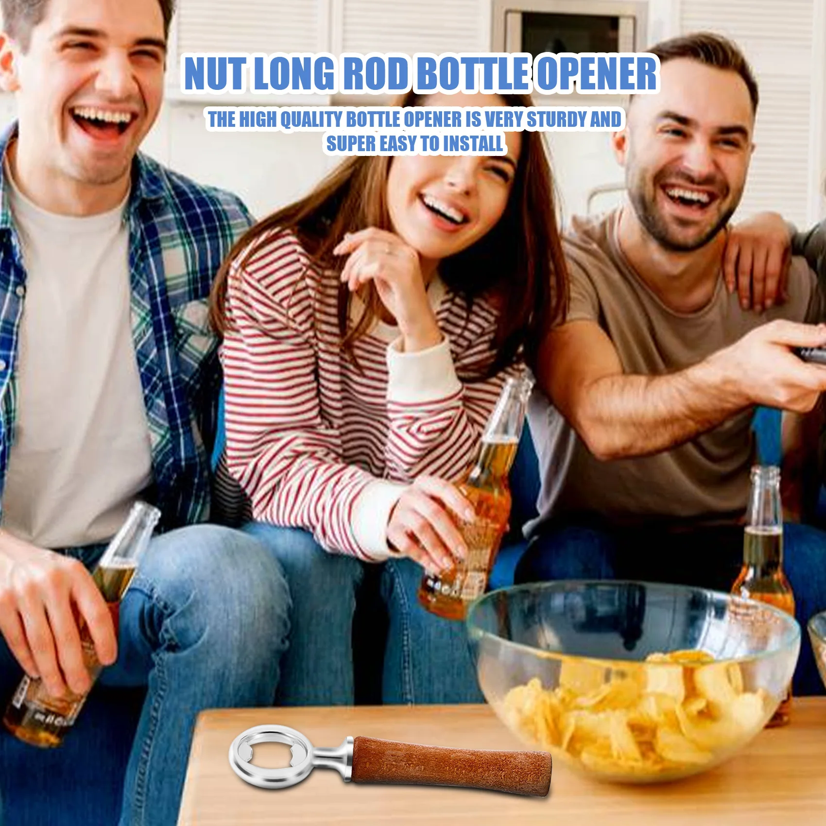 8 Pieces Bottle Opener Kit Metal Bottle Opener DIY Craft Beer Bottle Opener Blank Bottle Opener HY