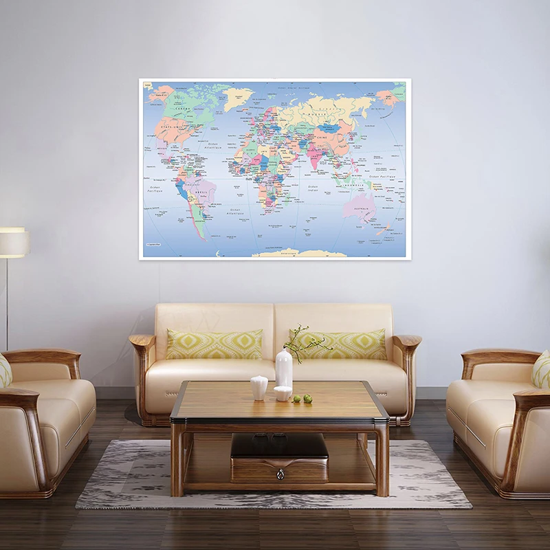 Рисунок 2 - Винтажная карта мира