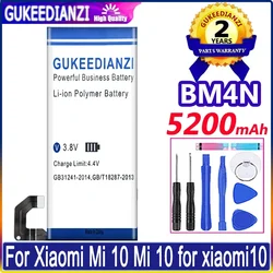 For Xiao Mi 5200mAh BM4N Battery For Xiaomi Mi 10 5G Mi10 5G  Phone Bateria Batteries + Free Tools