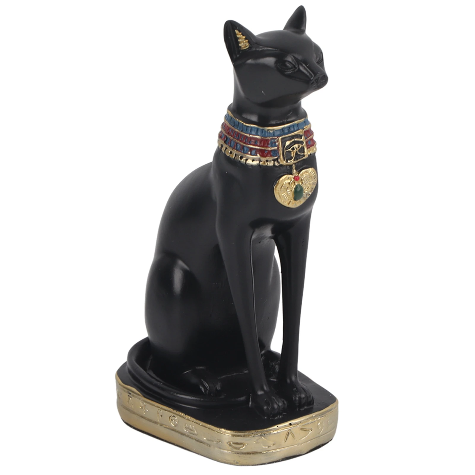 

Creative Resin Egyptian Cat Statue Household Room Desktop Ornament Crafts Gifts For Home Decoration