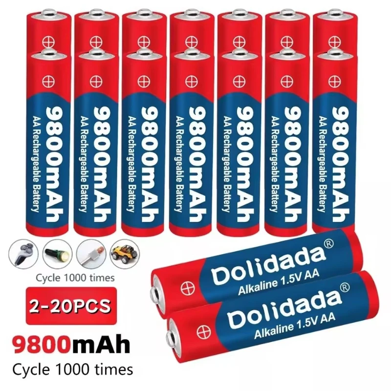 1.5V Aa 9800Mah Rec…