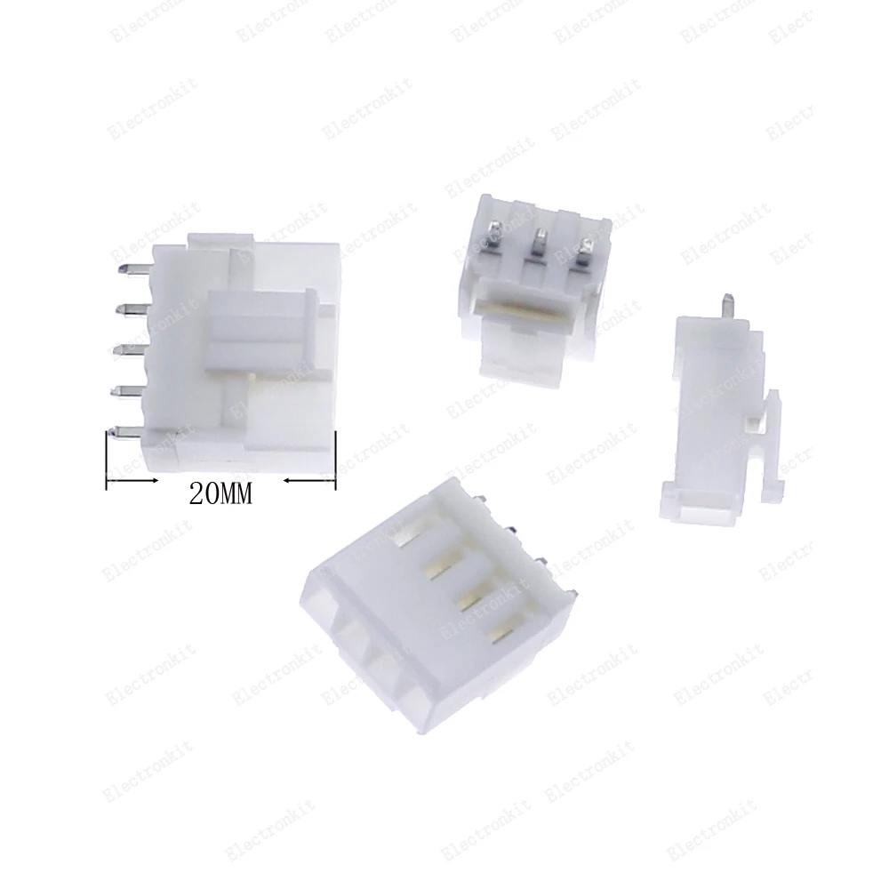 180 Buah 2P 3P 4P 5 Pin VH3.96mm Pitch Terminal Perumahan Pin Header Terminal Konektor Kotak Mixde Kit Konektor