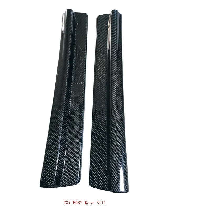 

Подходит для дверных планek Mazda RX7 FD, приветственная накладка, углеродное волокно.