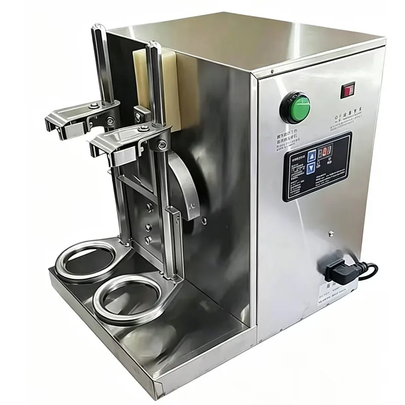 

Double-head Pearl Milk Tea Shaking Machine Commercial Fully Automatic Double-Head Shaker Machine for Milk Tea Shops