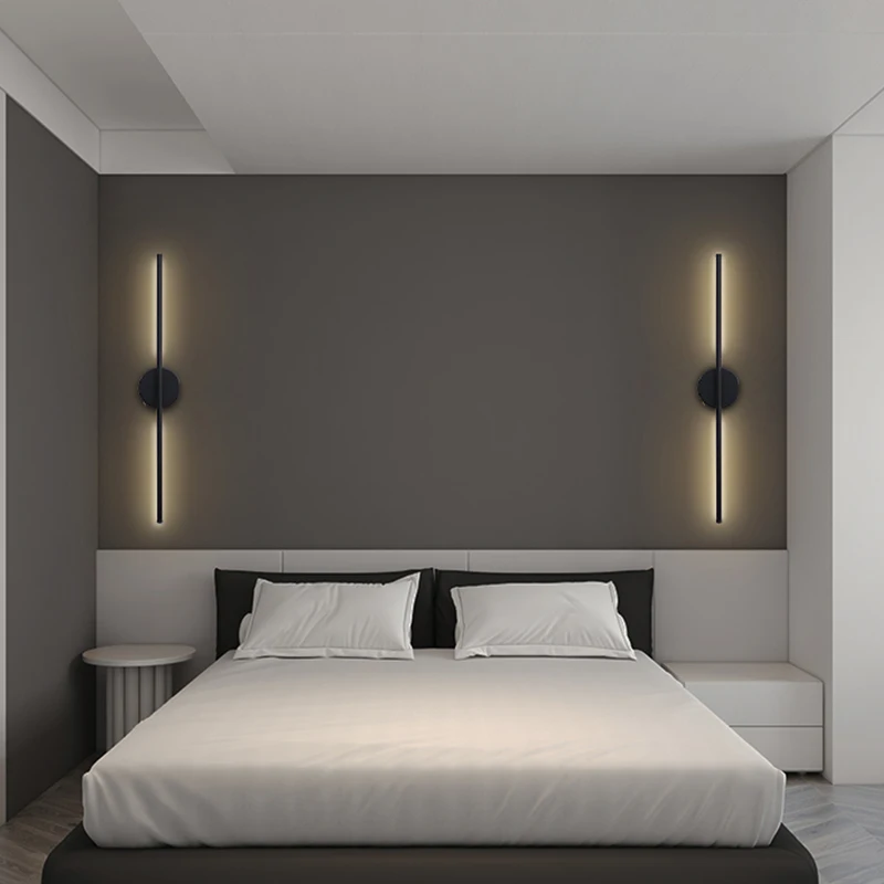 

Rechargeable LED Wall Light USB - Wireless Battery Operated Modern Sconce for Bedroom, Living Room, Kitchen, Stairs, Deko Wohnzi